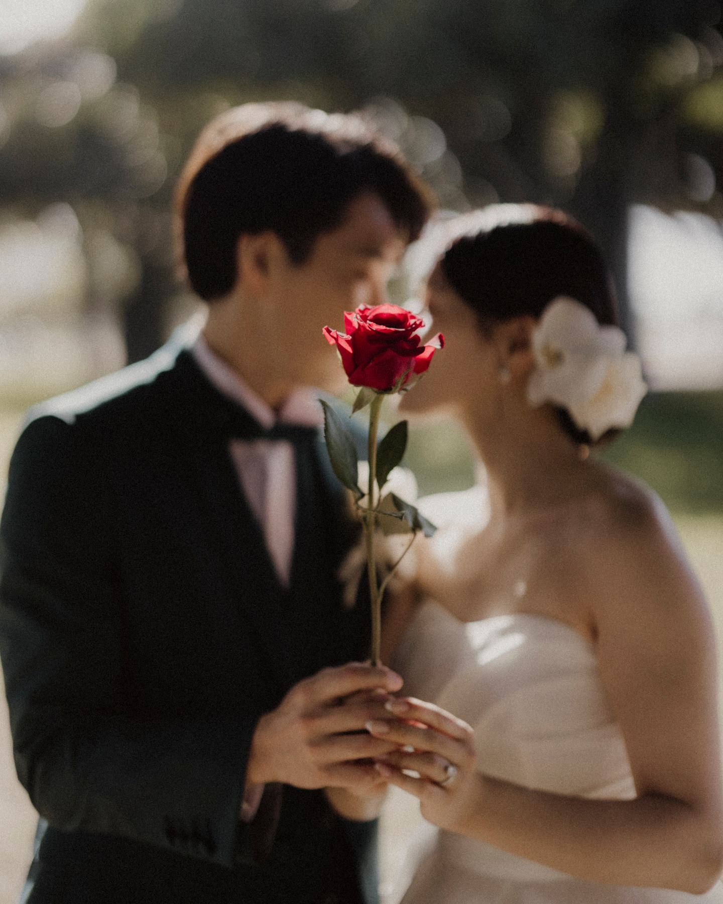 🌹During my Valentine's day shoot a stranger handed the groom a single rose so he could gift it to his wife. 

_____

#valentine 
#redroses 
#hawaiiwedding 
#weddingphotography 
#wedding 
#brideandgroom